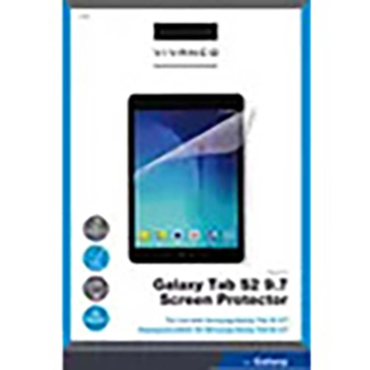 VIVANCO 35597 Displayschutz(für Samsung S2) Galaxy TAB