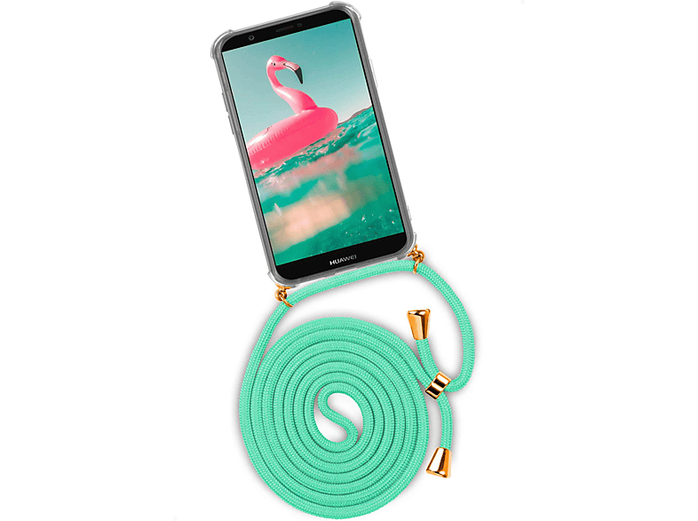 (Gold) Twist P Icy Case, Mint Backcover, Huawei, smart ONEFLOW (2017),