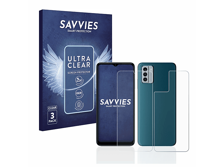 SAVVIES 6x klare Schutzfolie(für G22) Nokia