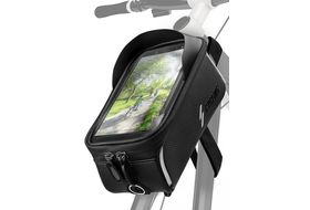 COFI 1453 Handy-Halterung Lenker Fahrrad Roller Halter 360 Grad Drehung  schwarz Smartphone-Halterung