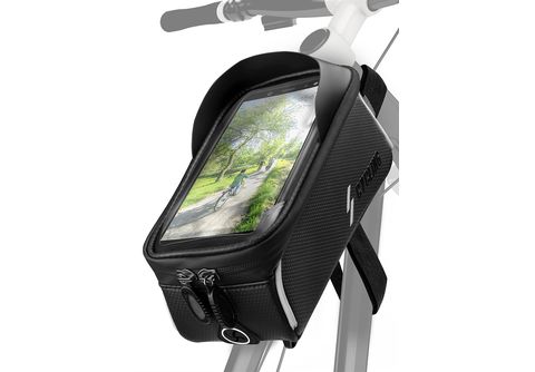Fahrrad Rahmentasche , Wasserdicht Handyhalterung Fahrrad