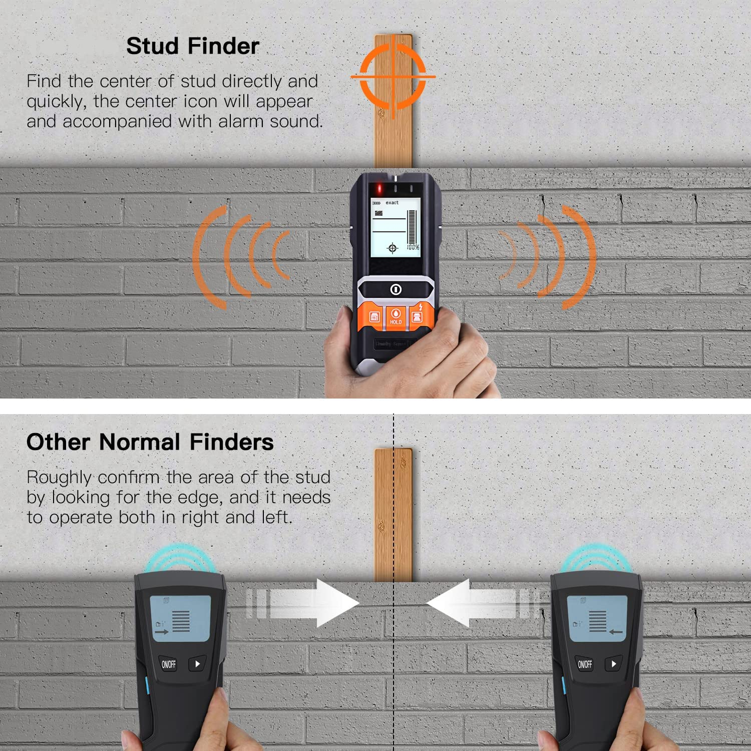 TACKLIFE Wanddetektor Messgerät DMS05