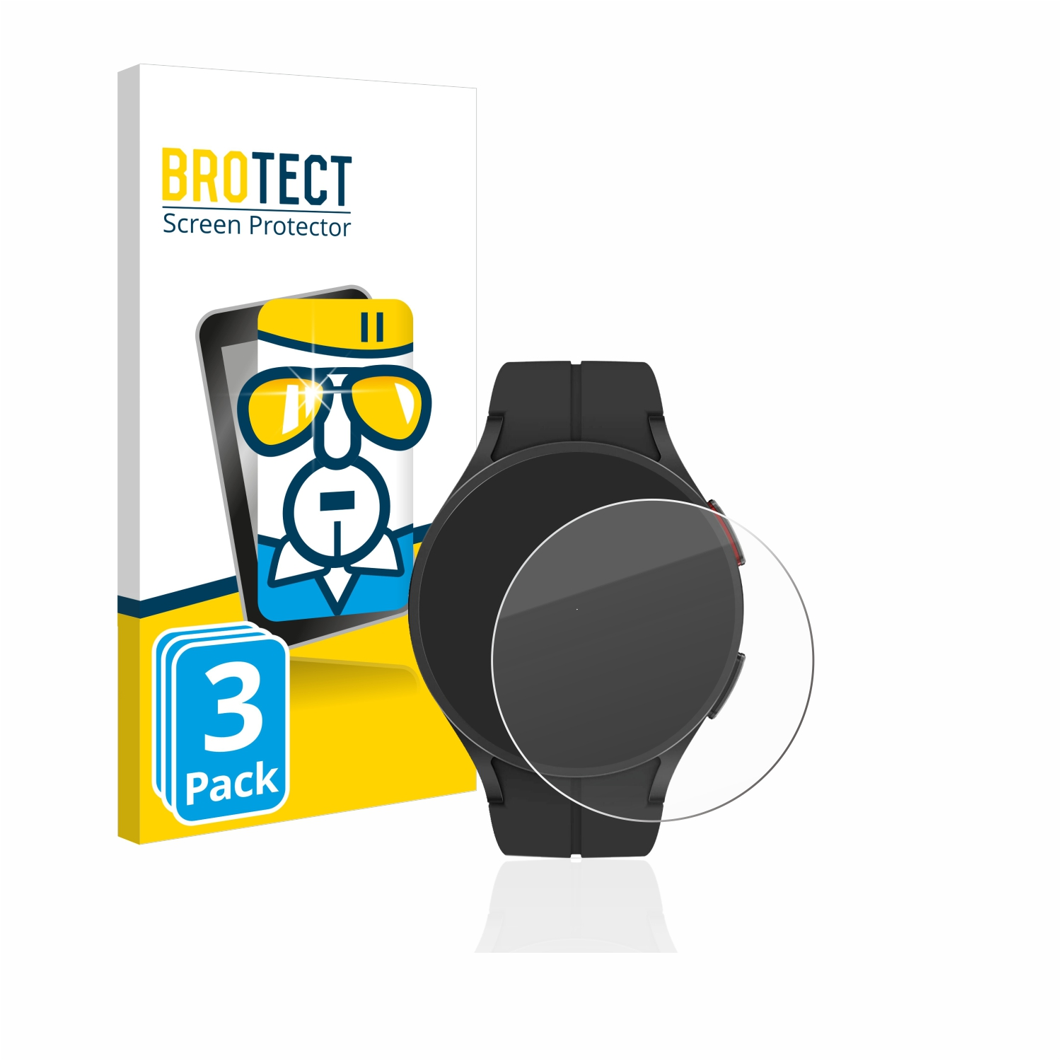 Pro) Watch klares Galaxy Samsung Schutzglas(für 5 9H BROTECT 3x