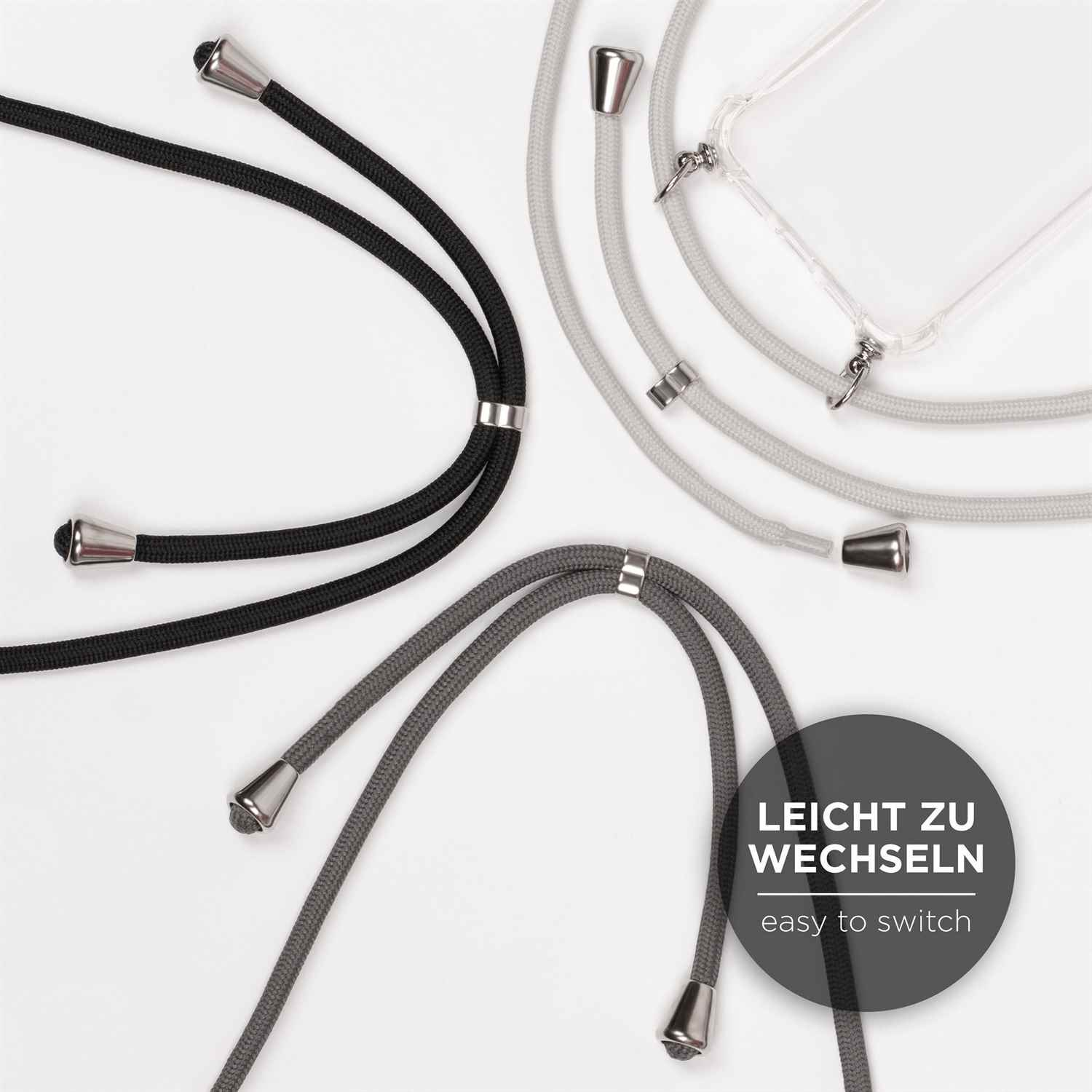 ONEFLOW Twist Case, A2 Lite, Nautic Xiaomi, Backcover, Life (Silber) Mi