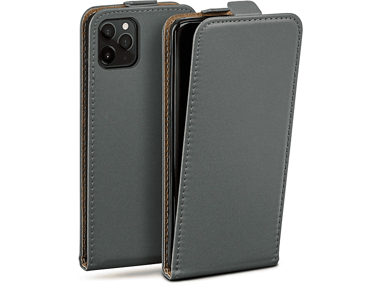 Anthracite-Gray MOEX Apple, Pro, Flip Flip iPhone 11 Case, Cover,