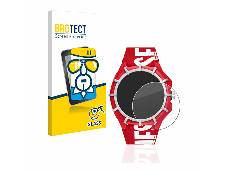 BROTECT 9H klares Schutzglas(für Diesel Framed) | Smartwatch Schutzfolien & Gläser