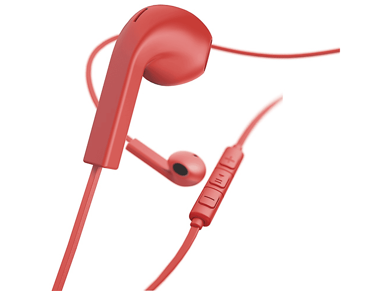 Kopfhörer In-ear Advance, HAMA Rot