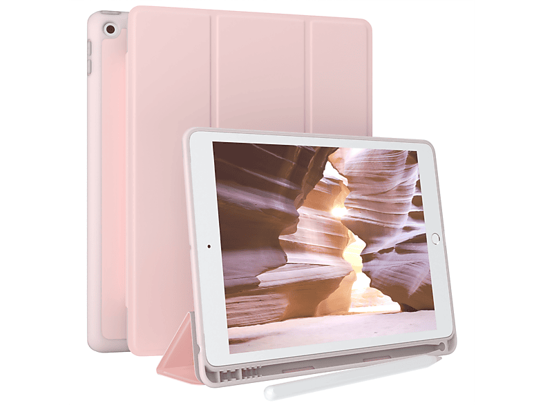 EAZY CASE iPad 2019 2020 Bookcover für Tablethülle / Stifthalter Apple 10,2\