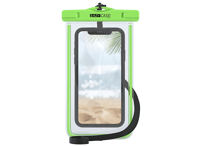 EAZY CASE Unterwasserschutzhülle Handy wasserdicht, Unterwasserschutzhülle, Universal, Smartphone Displaygröße 3.5\