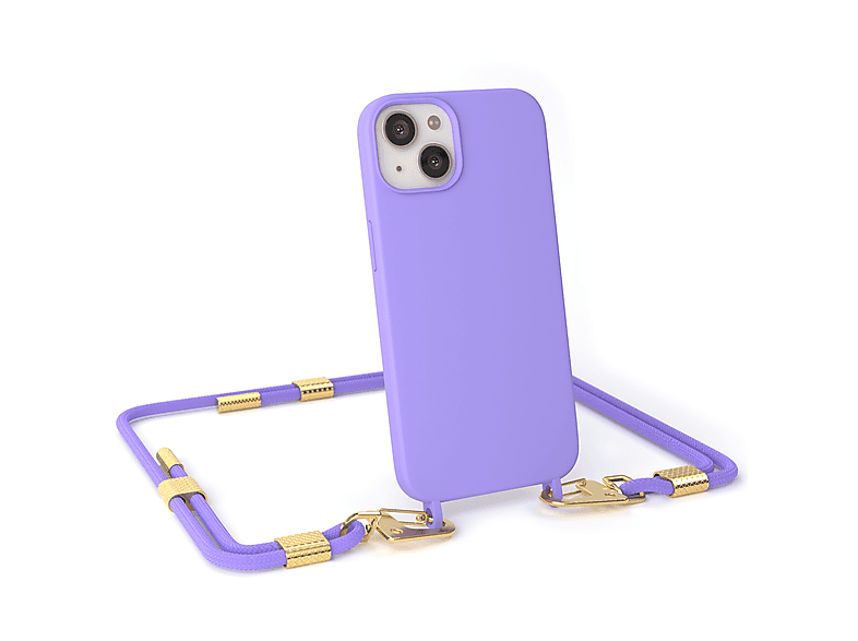 EAZY CASE Band rund mit Karabiner, Umhängetasche, Apple, iPhone 13 ...