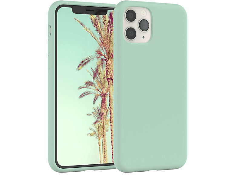 EAZY CASE Premium Silikon Handycase, Backcover, Apple, iPhone 11 Pro, Mint Grün