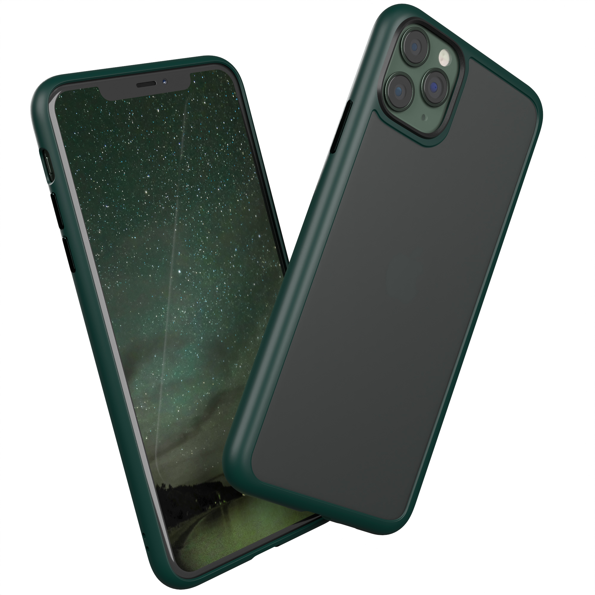 Grün Matt, iPhone Max, Backcover, / Outdoor Case Pro CASE EAZY Nachtgrün Apple, 11