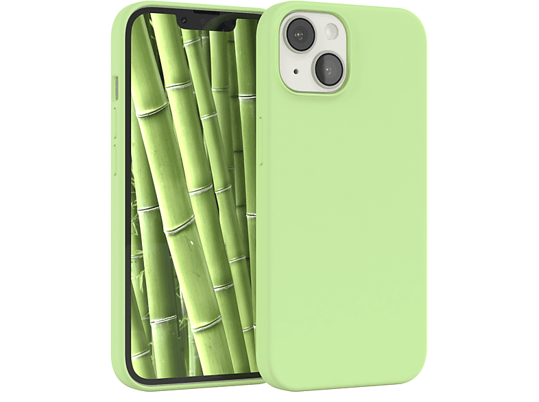 Backcover, Grün Premium Handycase, CASE 14, Apple, Silikon EAZY iPhone