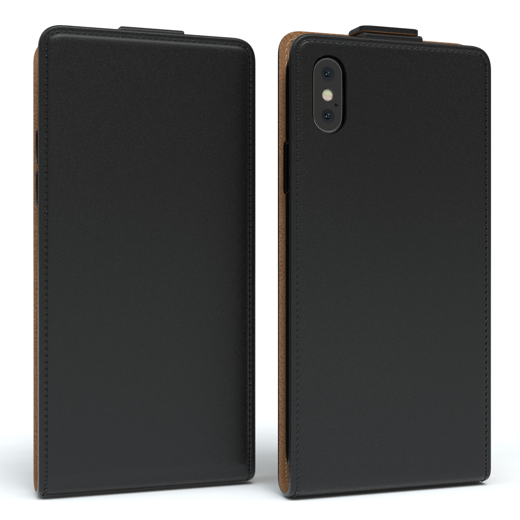 EAZY CASE XS Max, iPhone Schwarz Apple, Flip Flipcase, Cover