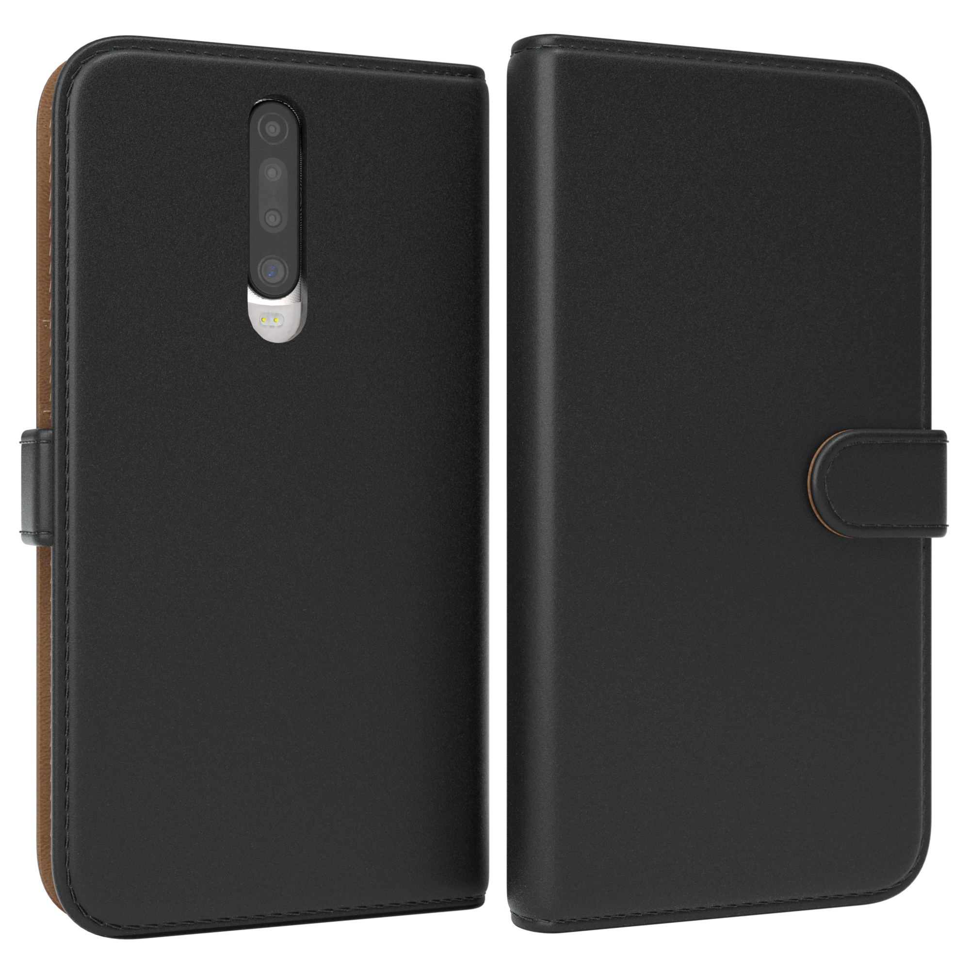 Poco Redmi Xiaomi, Klapphülle Bookstyle CASE / X2 Kartenfach, Schwarz mit EAZY K30, Bookcover,