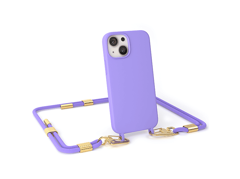 EAZY CASE Band rund mit Karabiner, Umhängetasche, Apple, iPhone 13 Mini ...