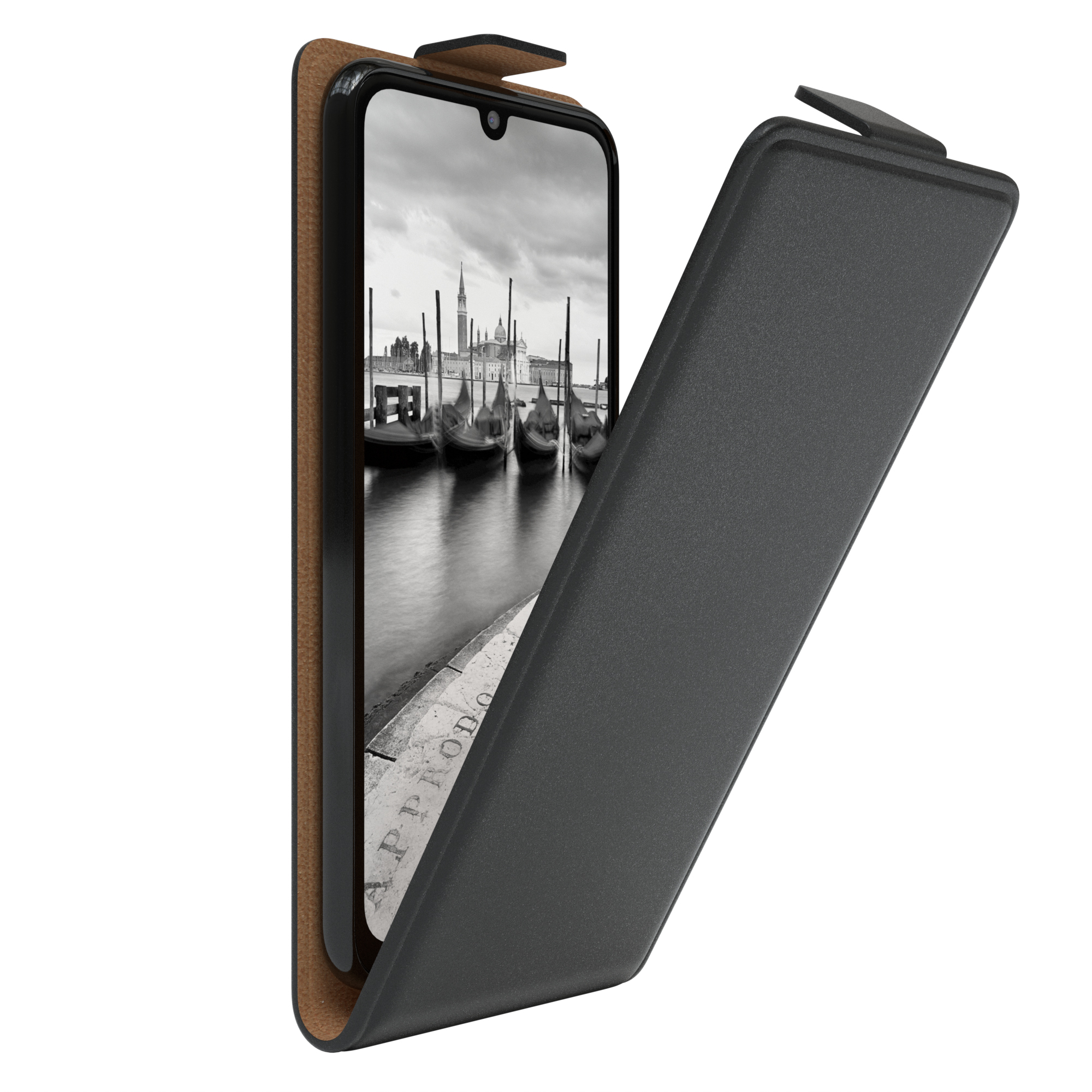 EAZY CASE Flipcase, Flip Cover, Smart Huawei, Schwarz P (2020)