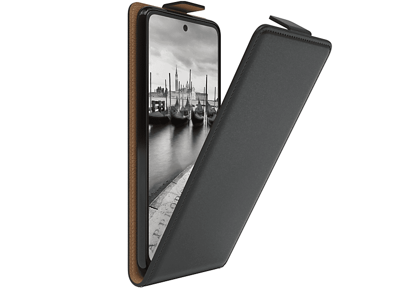 EAZY CASE Smart Flip Flipcase, Schwarz Cover, Y7a, / P Huawei, (2021)