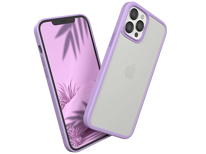 Apple, 12 Max, Outdoor CASE Backcover, Lavendel Case Matt, Pro EAZY iPhone Lila
