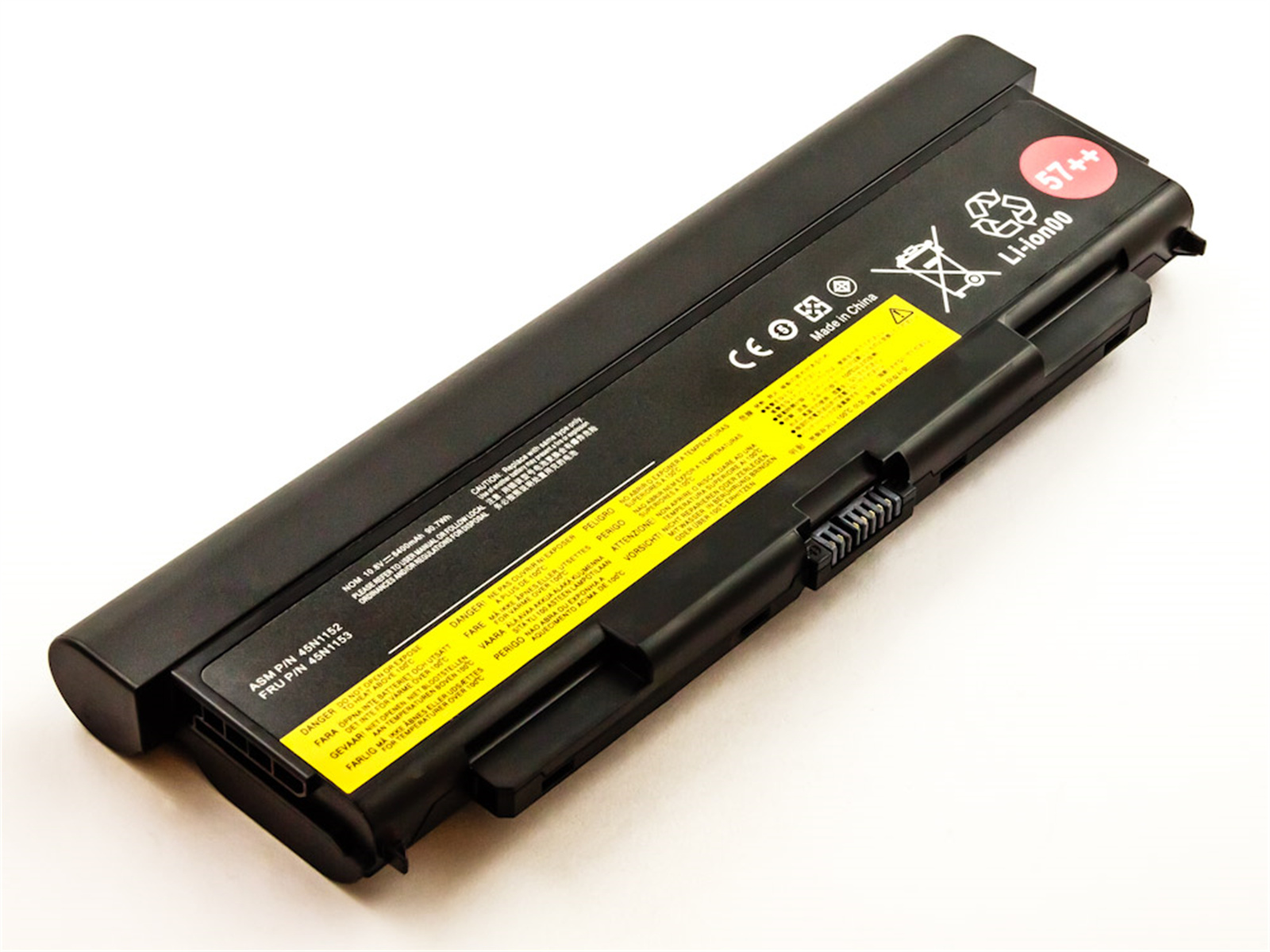 6600 kompatibel AGI mit Lenovo Li-Ion, Li-Ion mAh Notebookakku, W540(20BHS0MD00) ThinkPad Akku Volt, 11.1