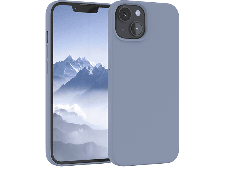 EAZY CASE 13, Blau Eis iPhone Handycase, Silikon Premium Apple, Backcover