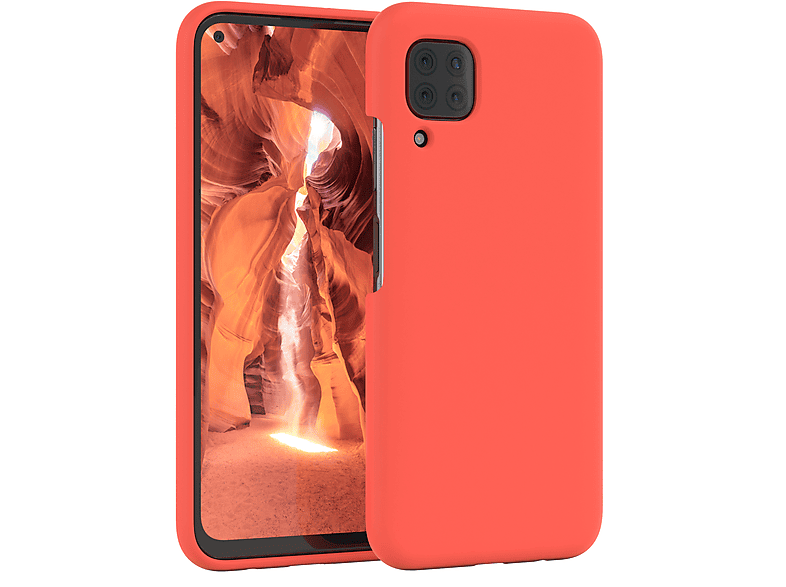 EAZY CASE Premium Handycase, P40 Silikon Koralle Orange Backcover, Huawei, / Lite