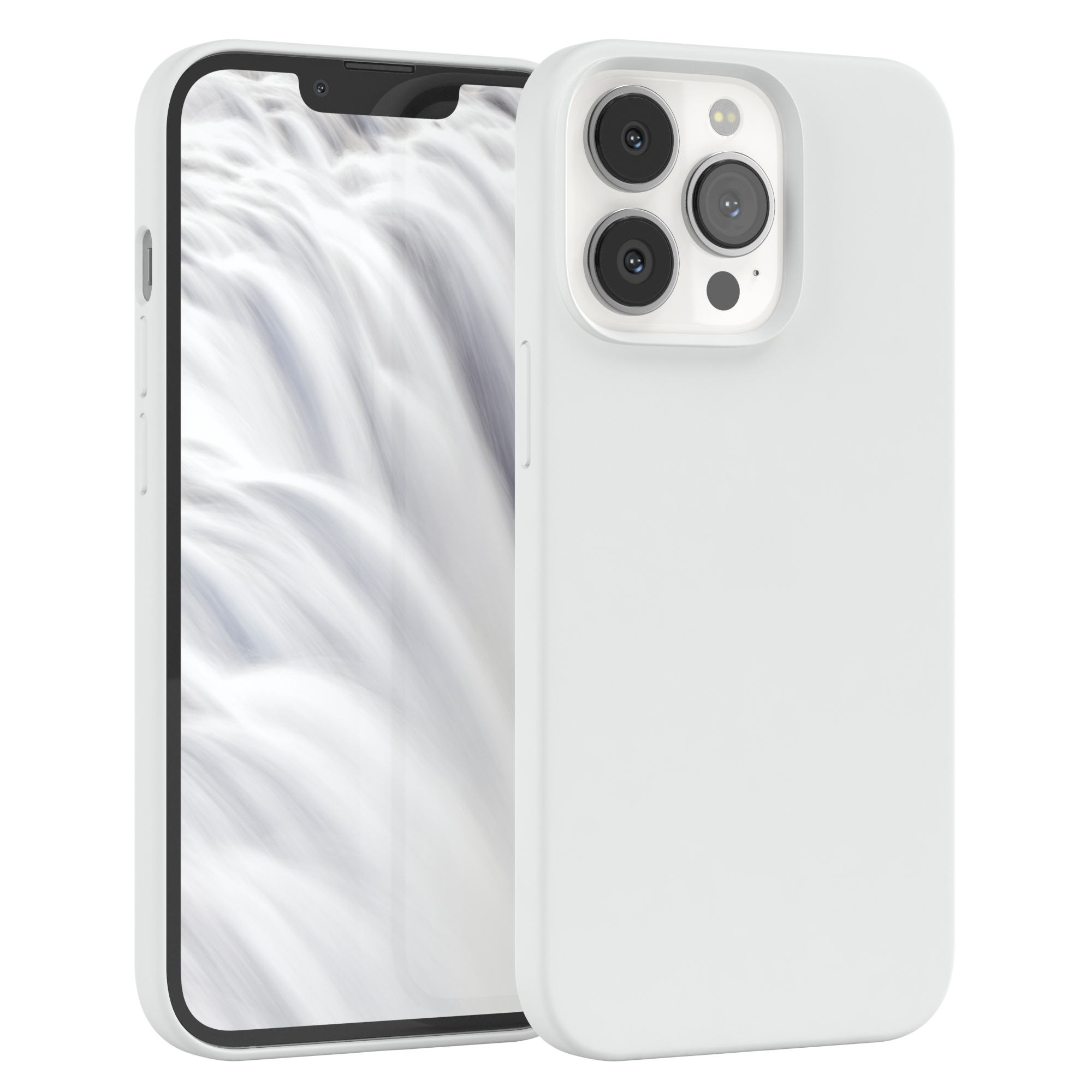 Handycase, Silikon iPhone Backcover, EAZY Pro, CASE Premium 13 Apple, Weiß