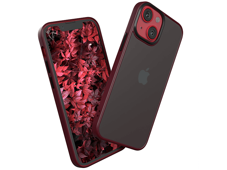 Rot Dunkel iPhone EAZY Backcover, Apple, Outdoor Mini, CASE 13 Case Matt,