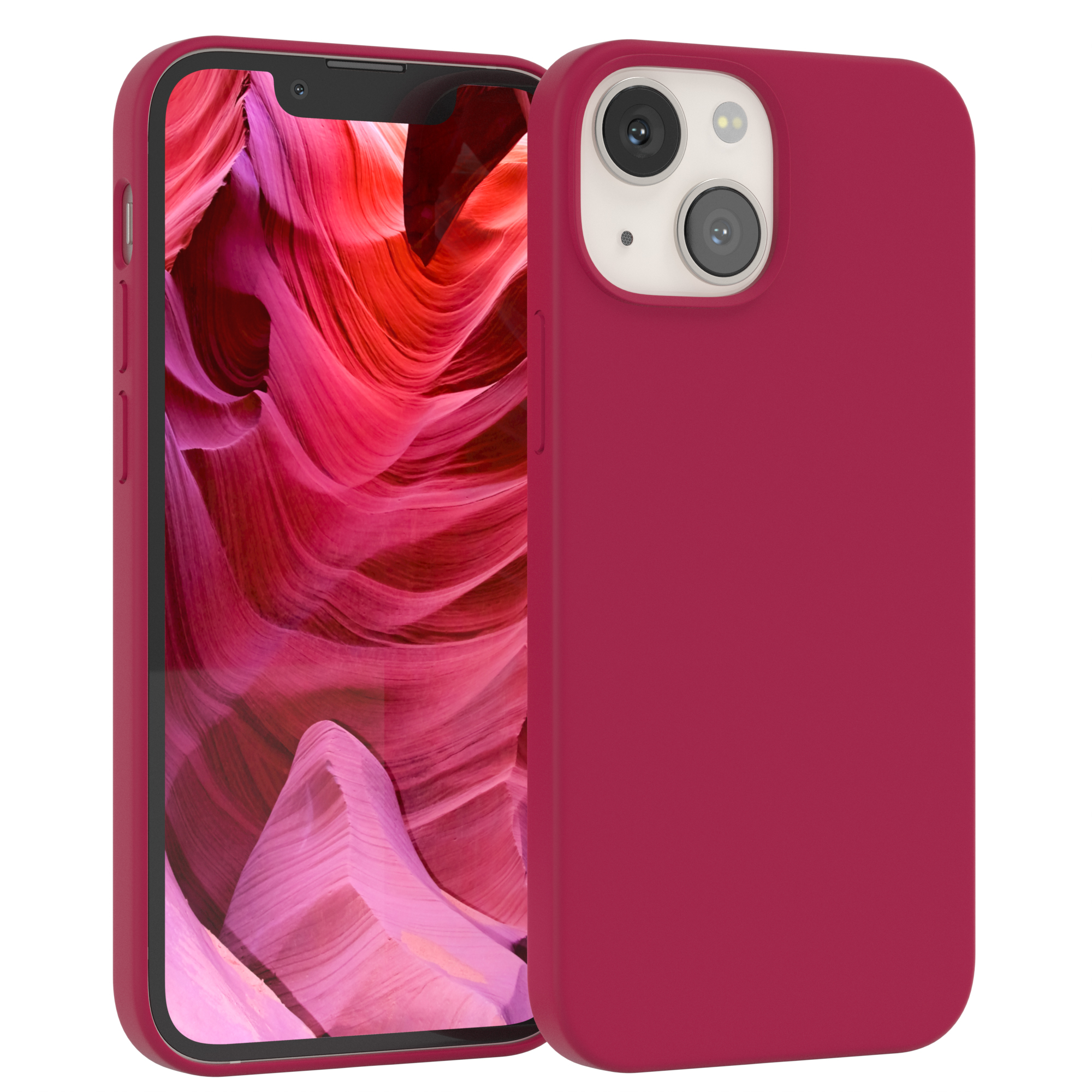 Silikon Rot Apple, Mini, EAZY Beere iPhone Premium / Backcover, 13 Handycase, CASE
