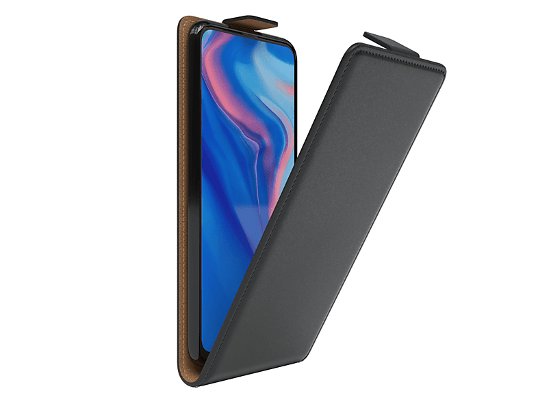 EAZY CASE Flipcase, Flip Cover, Prime Y9 Schwarz Z (2019), / Huawei, Smart P