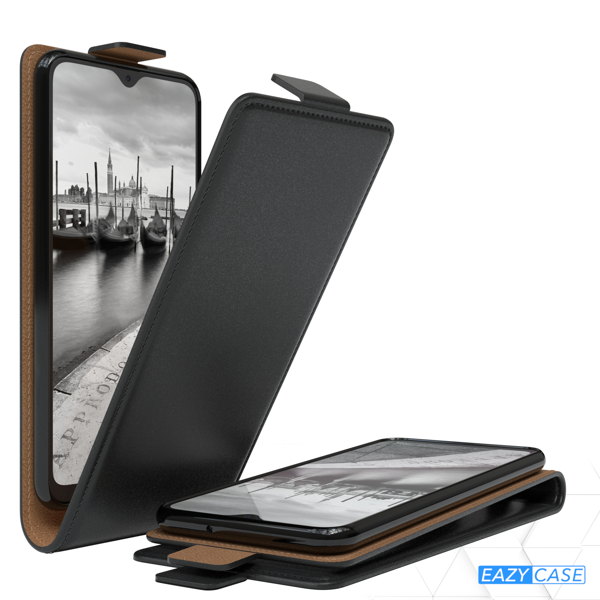EAZY CASE Flipcase, A10, Flip Galaxy Schwarz Samsung, Cover