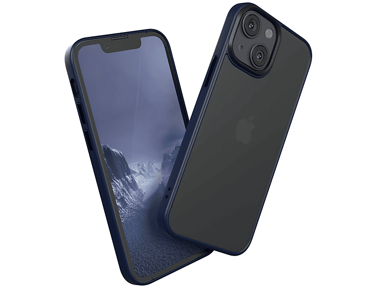 Apple, EAZY Mini, iPhone 13 Matt, CASE Backcover, Blau Outdoor Case Nachtblau /