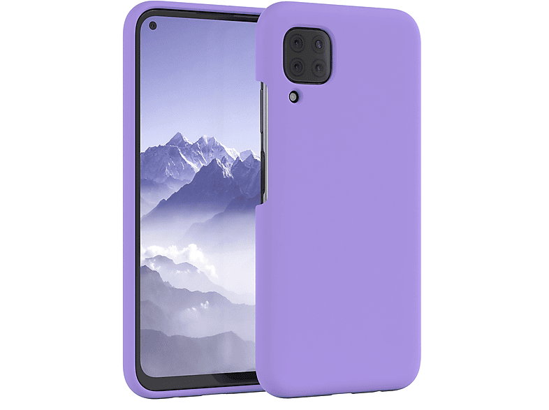 Premium EAZY Backcover, CASE P40 / Lite, Lila Huawei, Violett Lavendel Handycase, Silikon