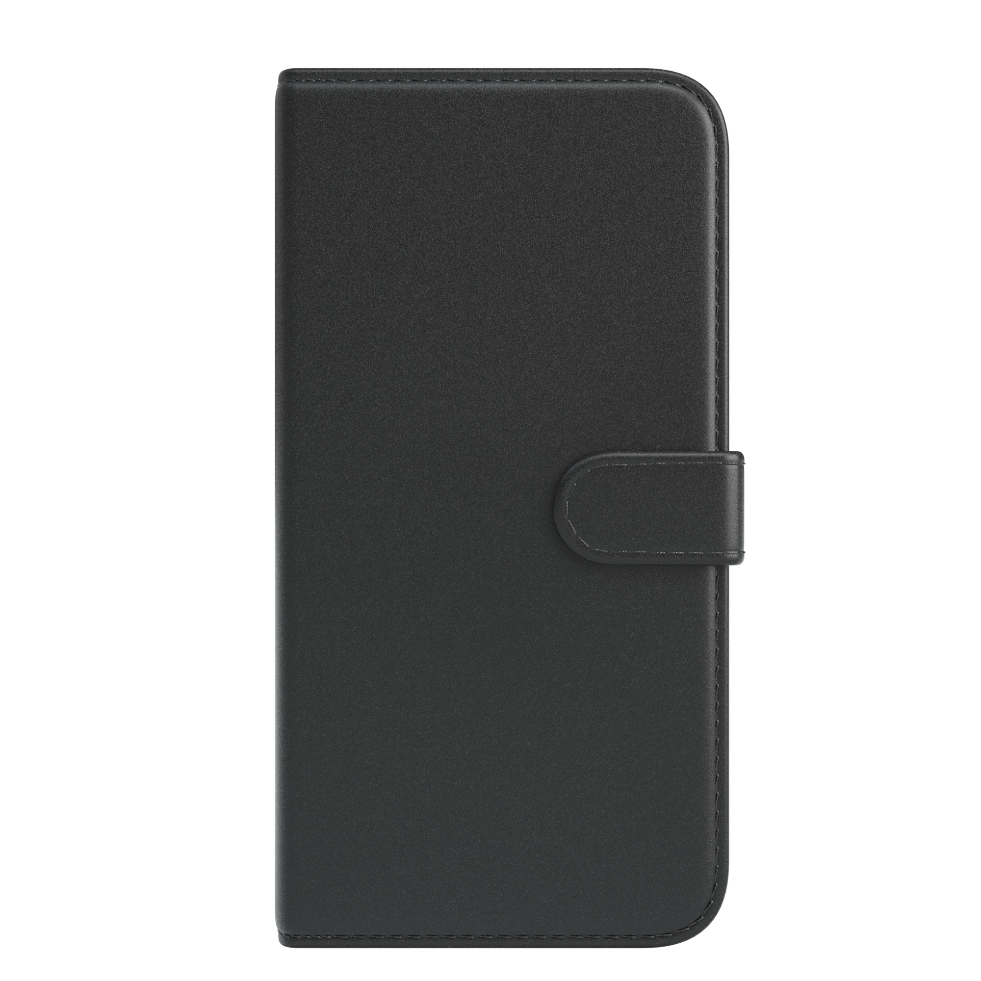 EAZY CASE Bookstyle Klapphülle mit Bookcover, Samsung, Schwarz Galaxy A51, Kartenfach