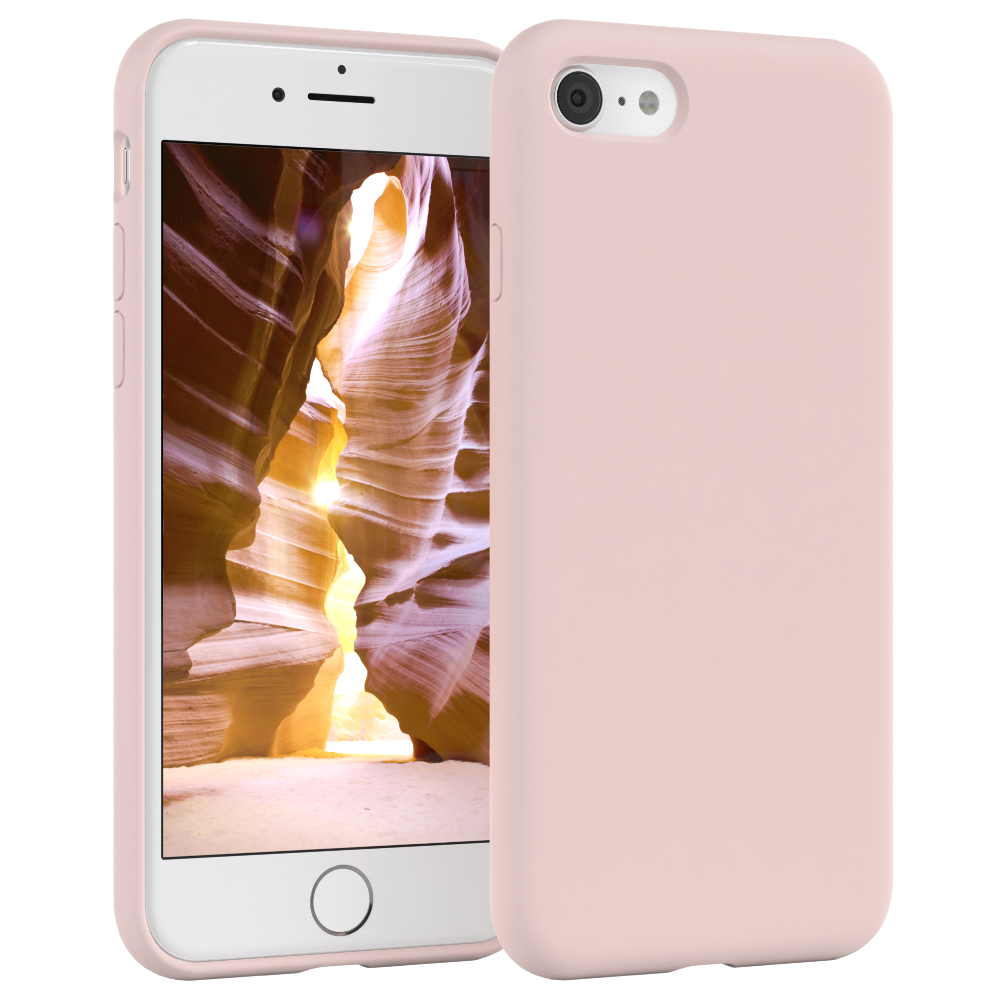 SE 2022 Altrosa EAZY Premium iPhone Apple, / Rosa / 2020, / Backcover, 7 8, SE CASE iPhone Silikon Handycase,