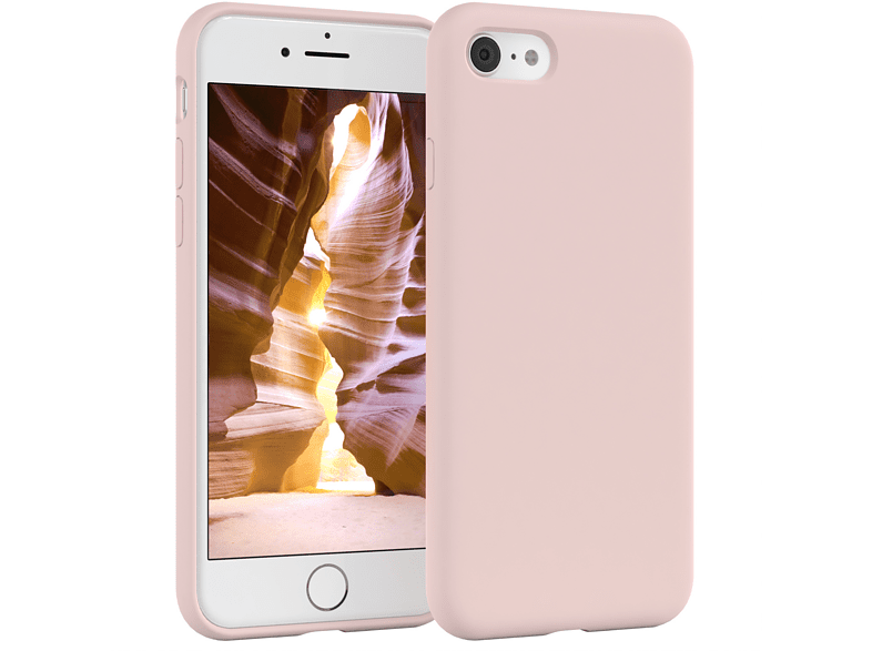 SE 2022 Altrosa EAZY Premium iPhone Apple, / Rosa / 2020, / Backcover, 7 8, SE CASE iPhone Silikon Handycase,