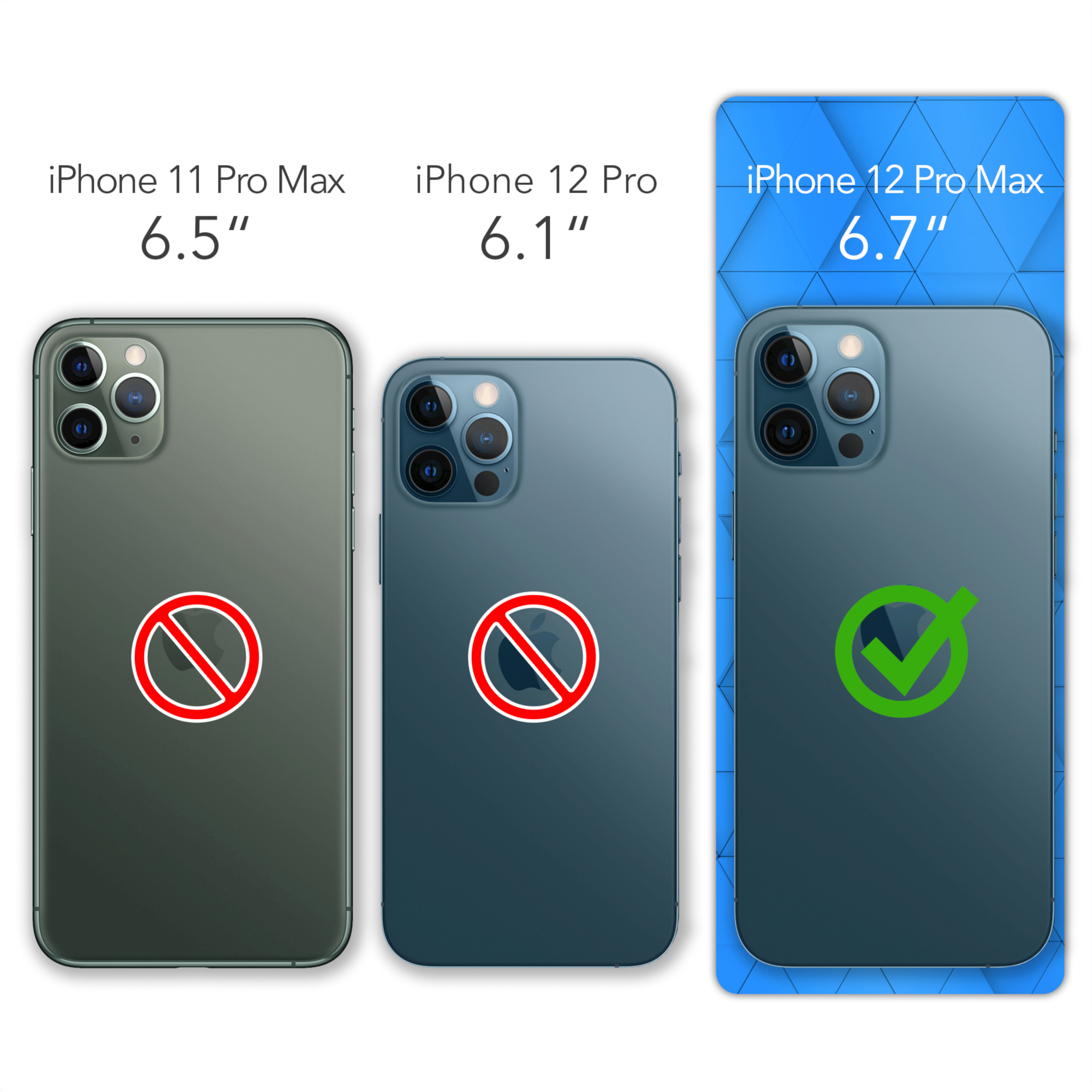 iPhone Pro Max, CASE 12 Matt, Outdoor Case Backcover, EAZY Apple, Blau
