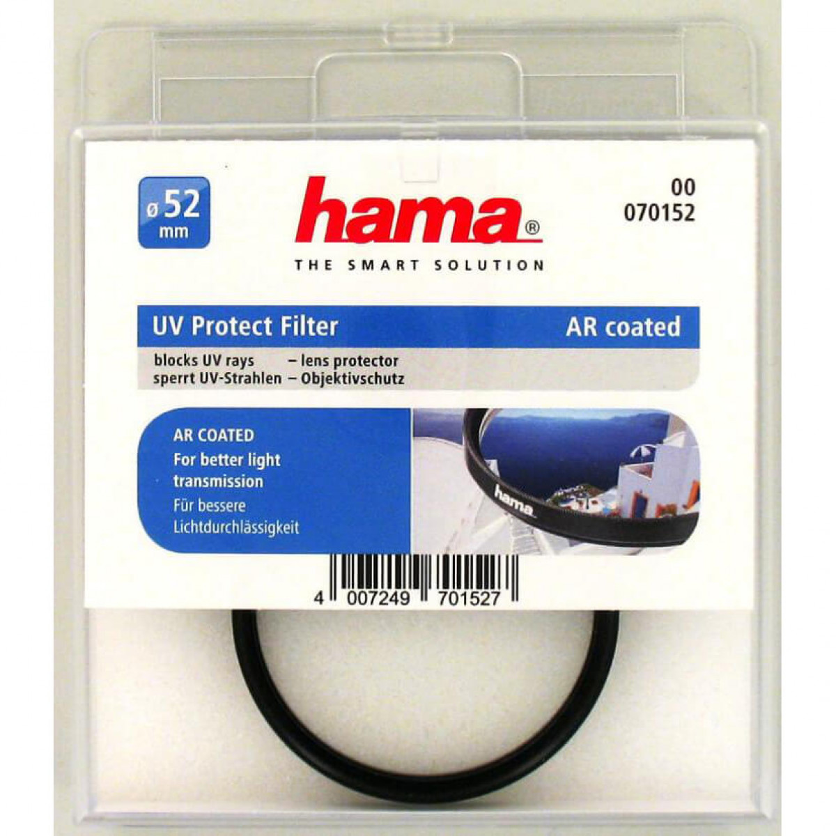 mm UV-Filter HAMA 52,0 52 coated, AR mm