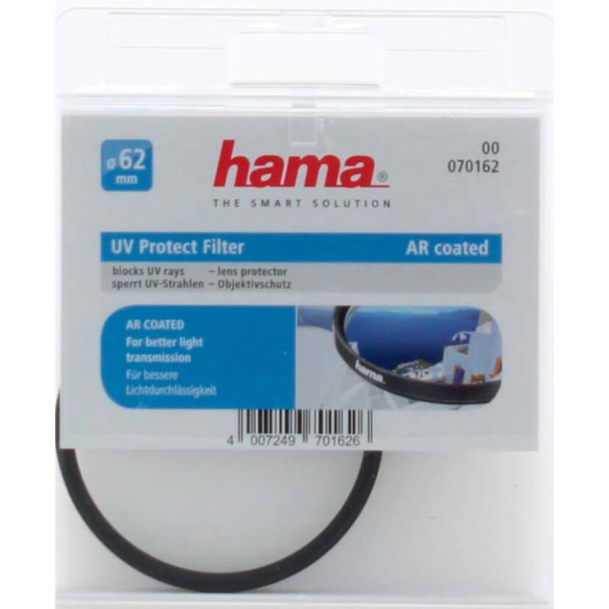 HAMA UV-Filter 62,0 mm coated, AR 62 mm
