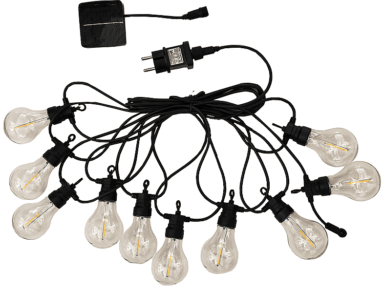 LUMISKY PARTY CLEAR HYBRID Lichterkette, Schwarz