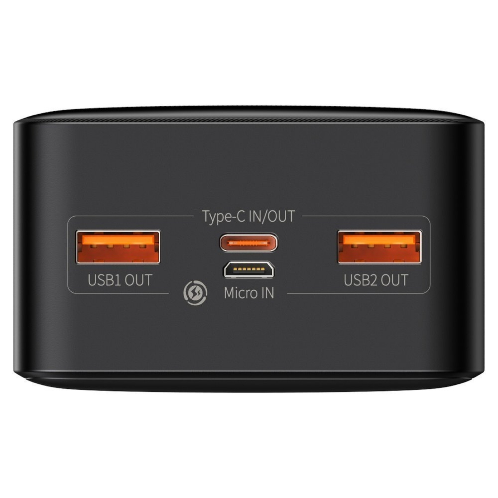 + USB USB A FCP Bipow Schnellladung Notebook-Akku, Digital mAh Powerbank C BASEUS AFC 1.5 Display LiIon 20W (PPDML-N01) 30000mAh