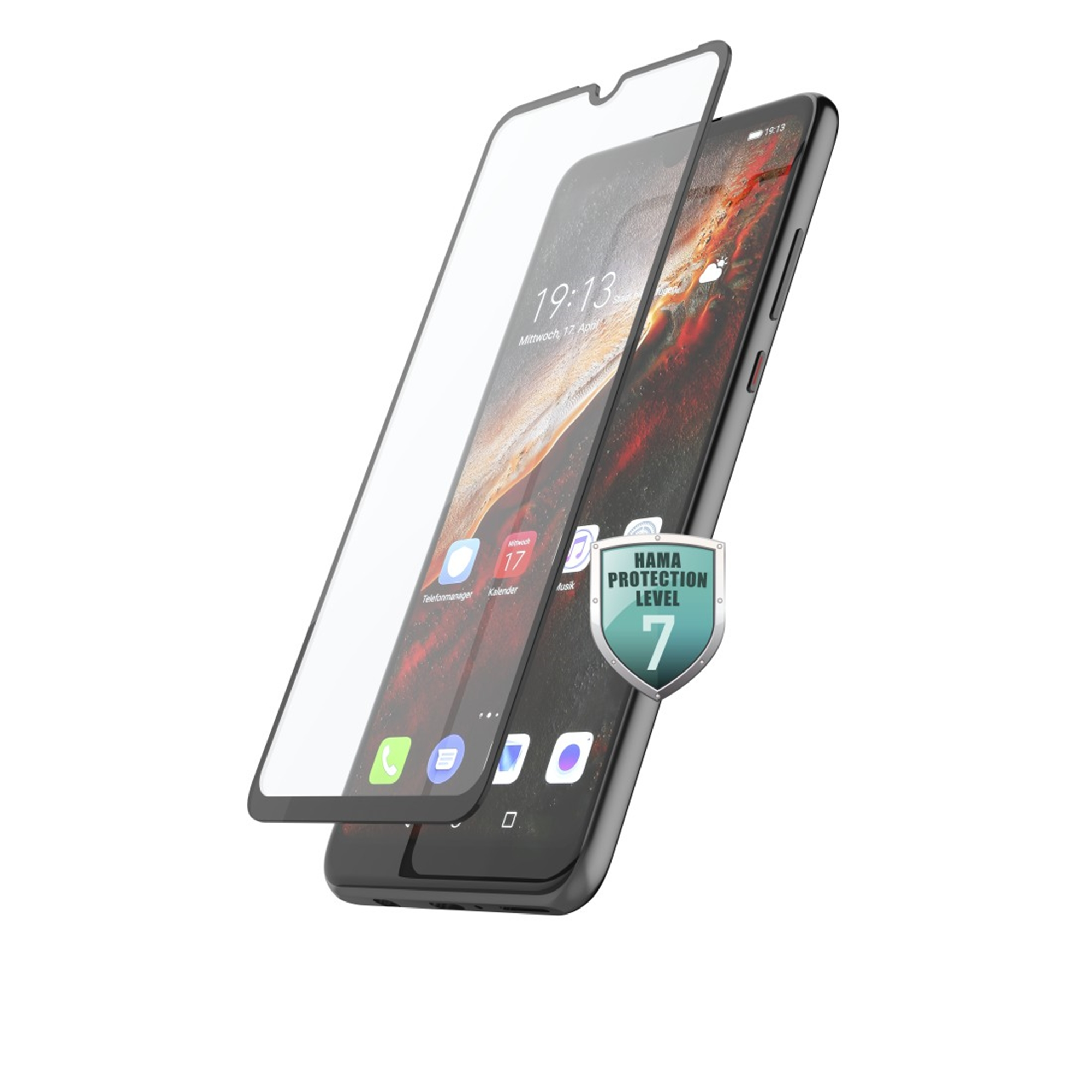 Full-Screen Huawei Lite) P30 HAMA Displayschutz(für