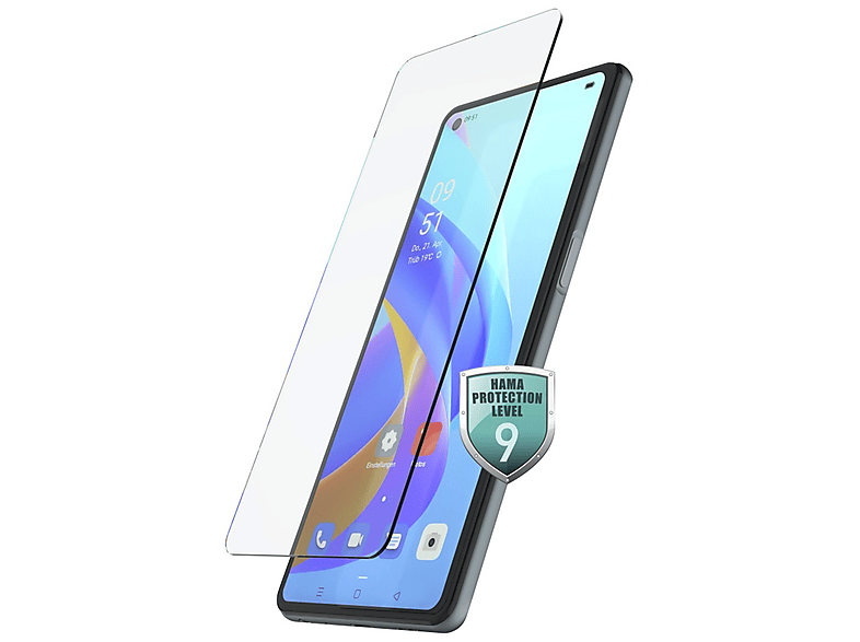 Crystal 5G) Premium Displayschutz(für Oppo HAMA A77 Glass