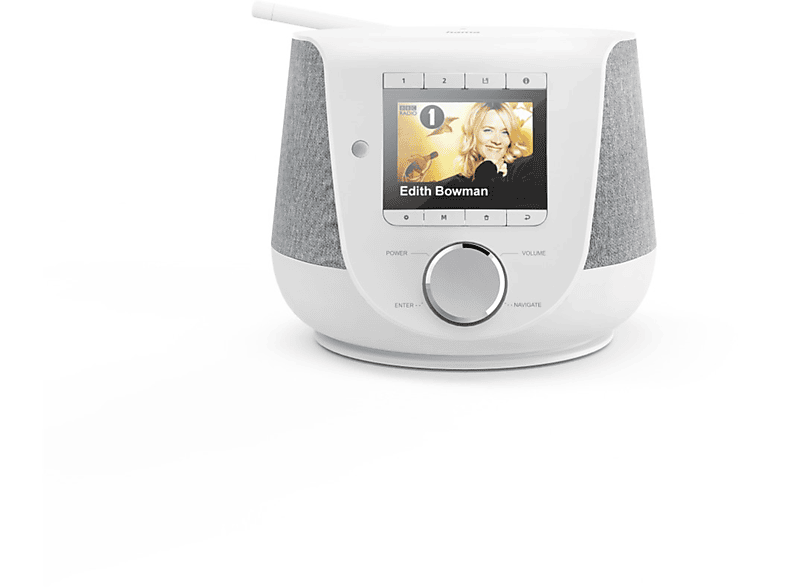 HAMA DIR3200SBT Radio, Bluetooth, Weiß MediaMarkt