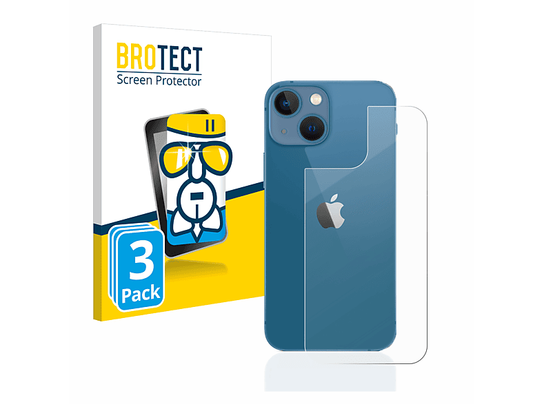 BROTECT 3x Airglass Schutzfolie(für klare Apple mini) iPhone 13