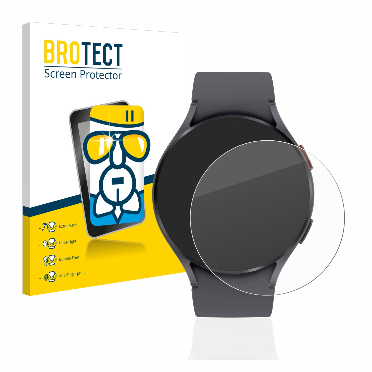 BROTECT Airglass klare Schutzfolie(für Watch (44mm)) Galaxy Samsung 5