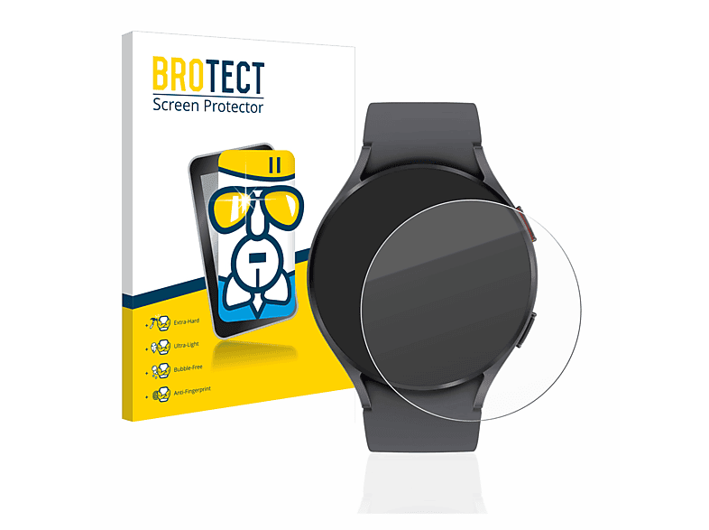BROTECT Airglass klare Schutzfolie(für Samsung Galaxy Watch 5 (44mm)) | Smartwatch Schutzfolien & Gläser