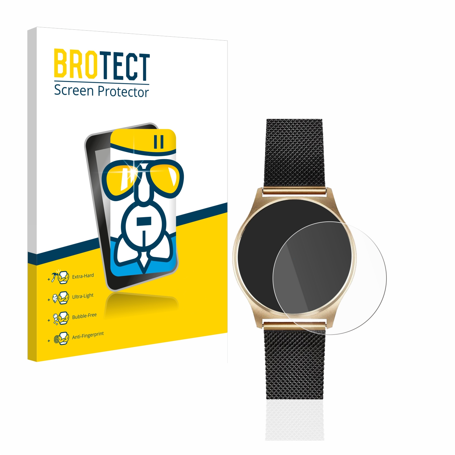 BROTECT Airglass klare Schutzfolie(für Pro) Xlyne X-Watch XW Joli