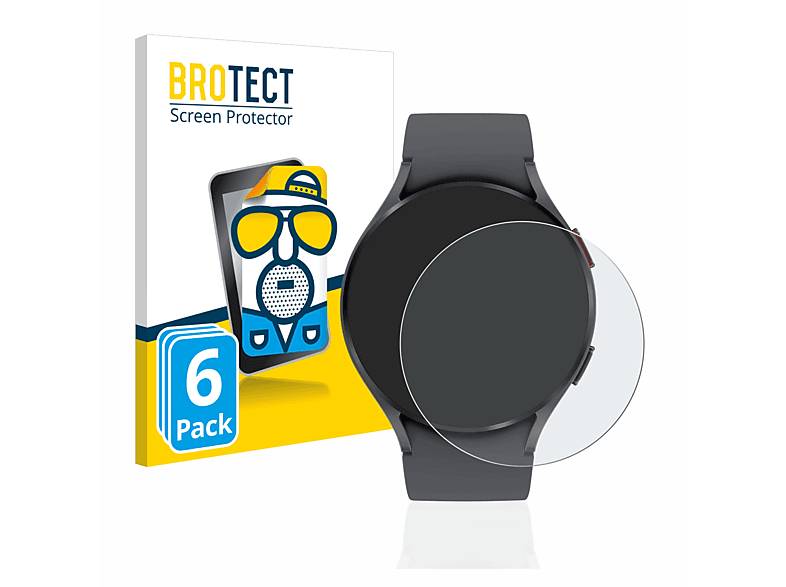 5 (44mm)) BROTECT Schutzfolie(für 6x Samsung Watch matte Galaxy