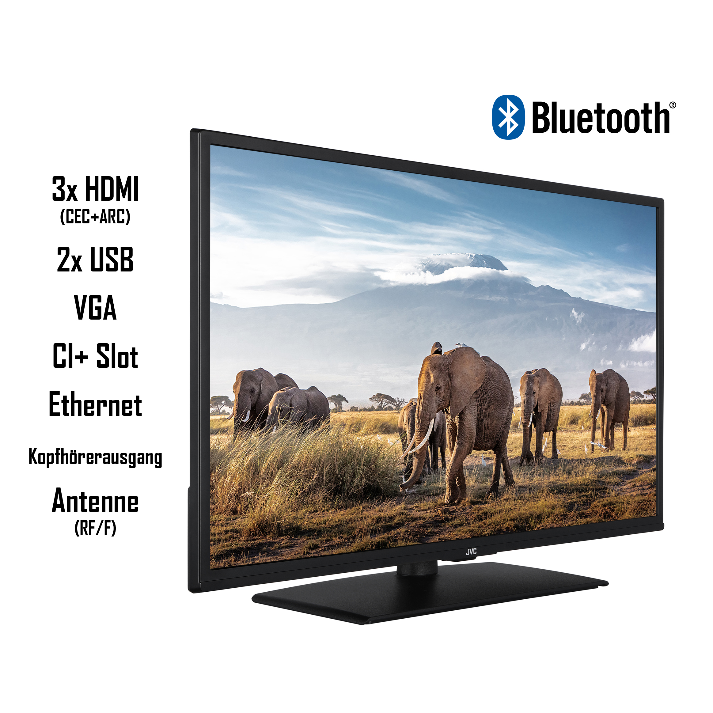 Zoll LED 80 JVC 32 LT-32VF5158 (Flat, cm, / TV) TV SMART Full-HD,